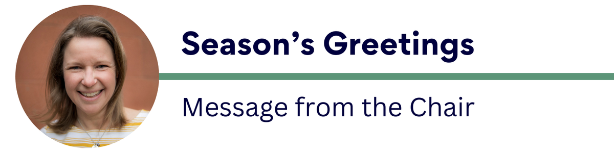 Message from the chair