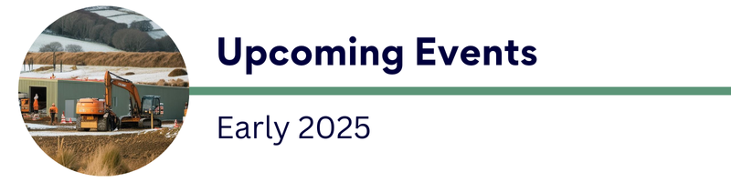 Upcoming Events Early 2025